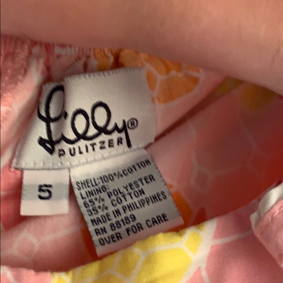 Kids Lilly Pulitzer skirt size 5. - Picture 3 of 3